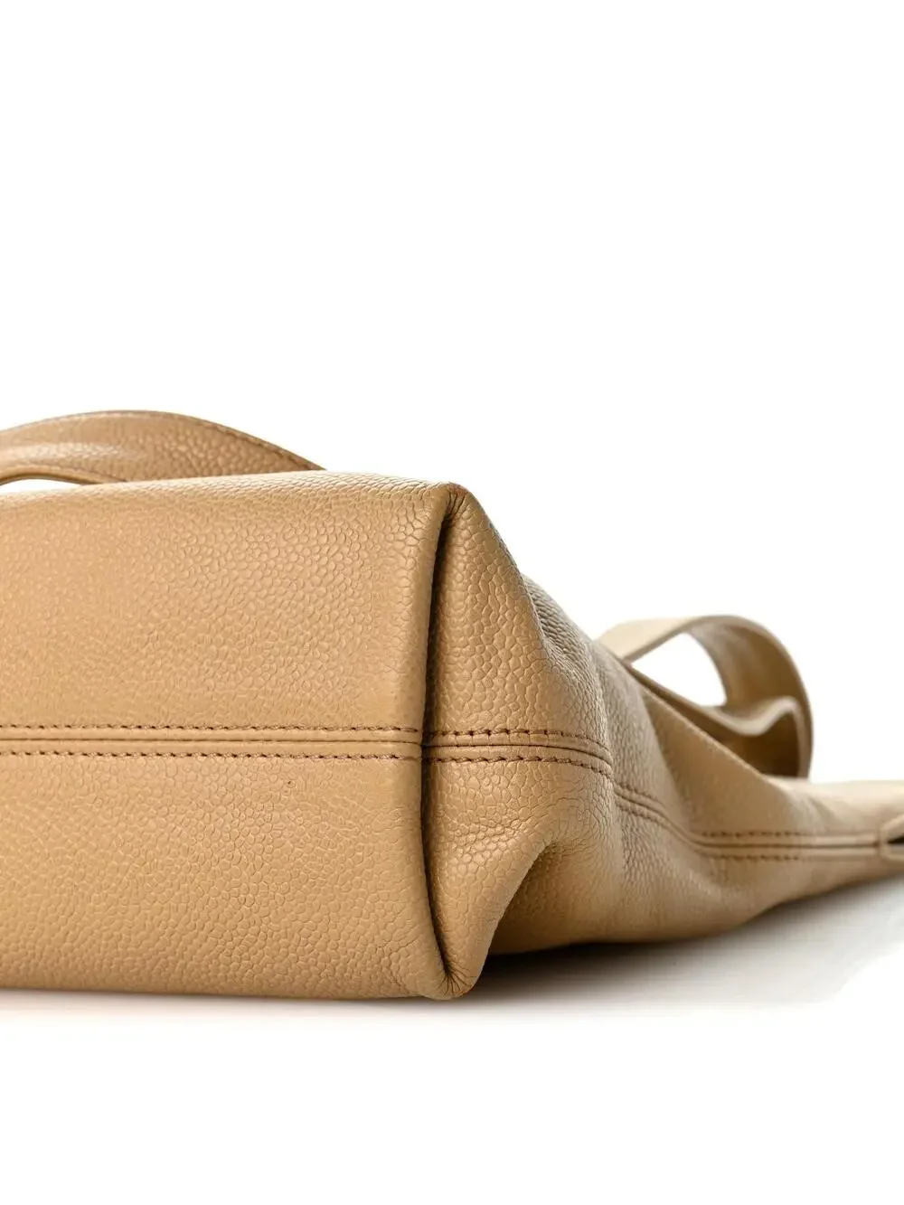 Chanel Caviar Timeless Cc Tote Beige #342495C13B